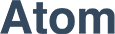 Atomのロゴ